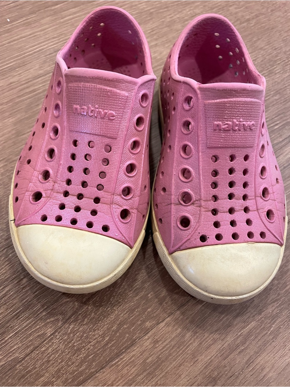 Native Pink Kids Slip-On Water Shoes sz c6